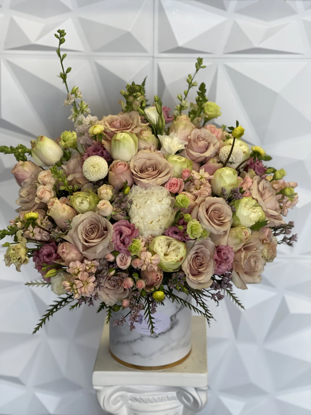 Powdered Roses Powder Perfection – Flowers Belle Roses